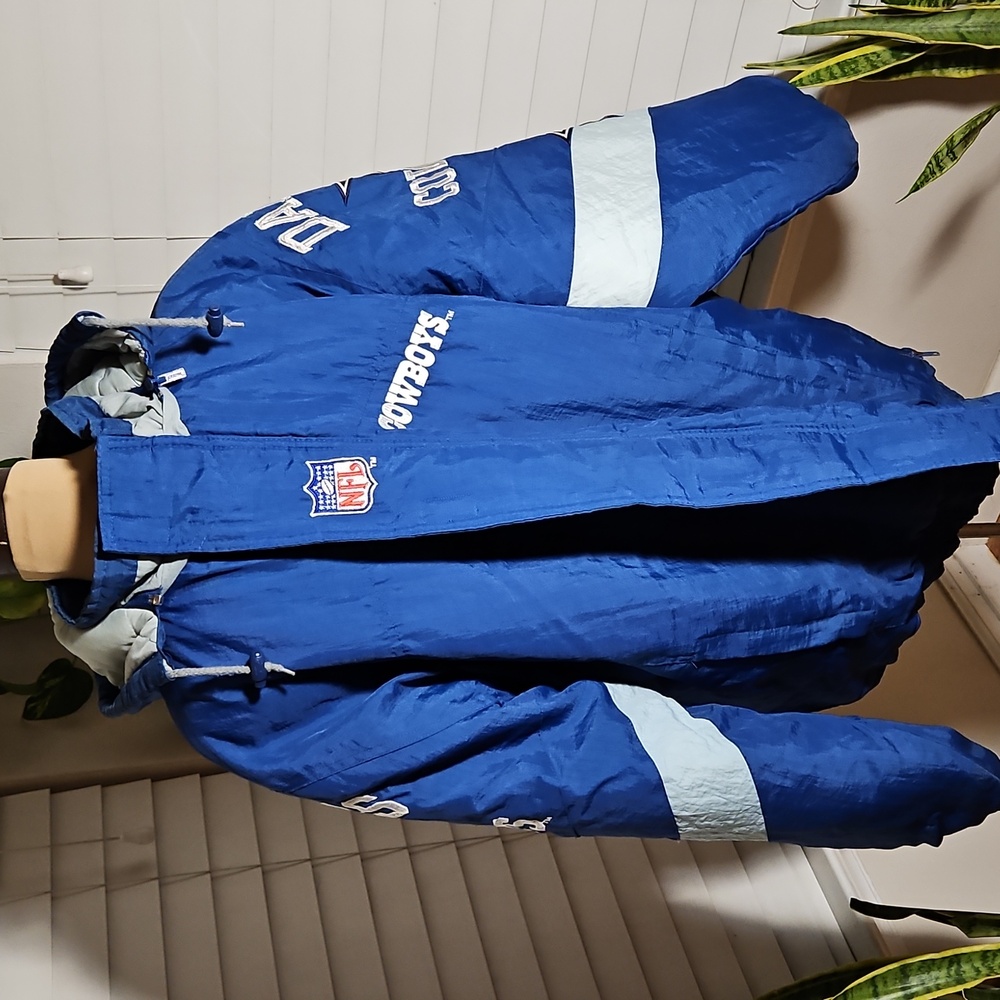 Vintage Dallas Cowboys Starter Jacket NFL Puffer